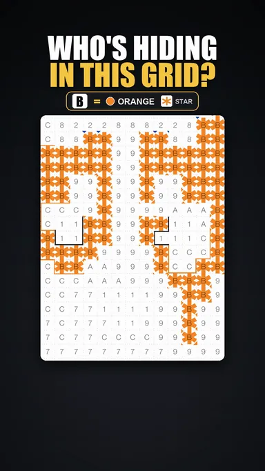 Play video (22 seconds): Who's hiding in this grid?