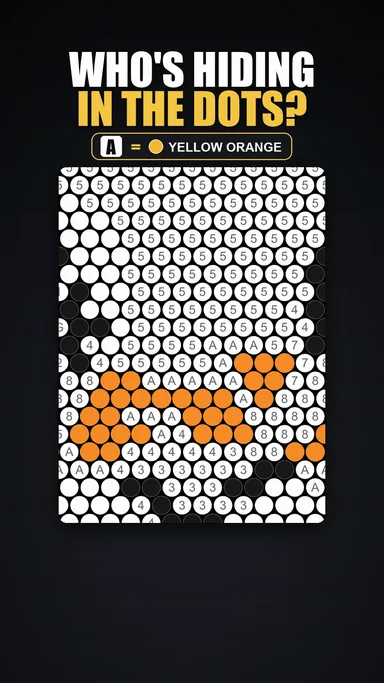 Play video (22 seconds): Who's hiding in the dots?